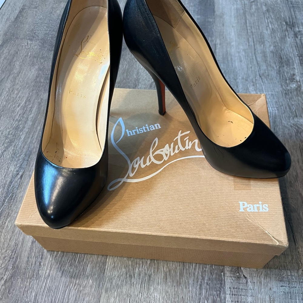 Christian Louboutin “Feticha” Black Heels